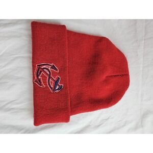 Red Anchor Mens Beanie